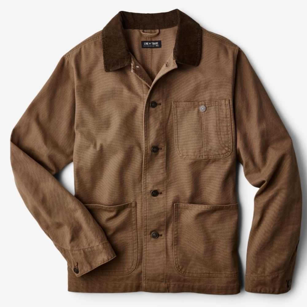Mens Line Of Trade Carpenter Chore Coat L